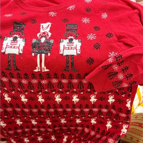 Red Nutcracker Christmas Sweater - Picture 2 of 2